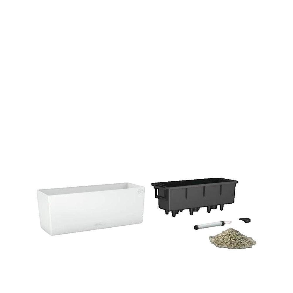 Pot Balconera Color 50 - kit complet, blanc - 50 cm - 3