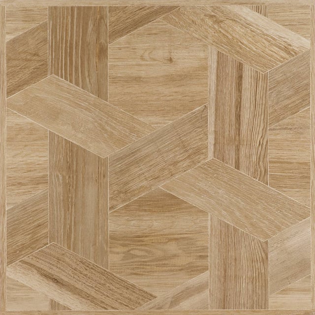 Carrelage Effet Bois Marqueterie 75x75 Zen - 75 x 75 - SIENNE