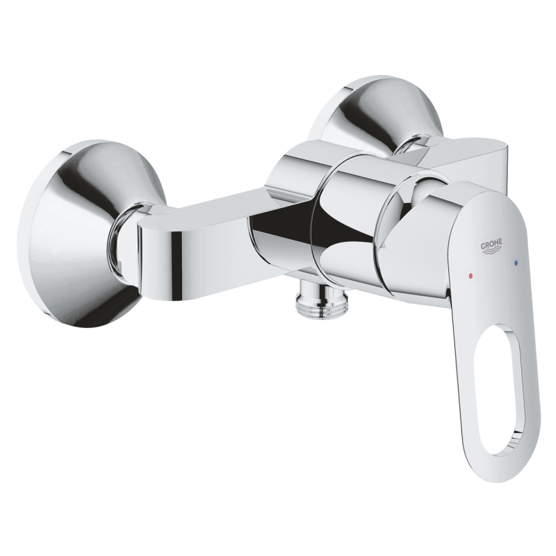 New Tempesta Cosmopolitan 100 ensemble de douche 2 jets + mitigeur monocommande, clapet anti-retour, chrome (23354000-26076002) - 3