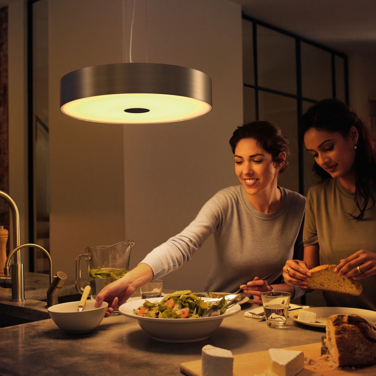 Suspension PHILIPS HUE White Ambiance FAIR Noir+tlc - 5