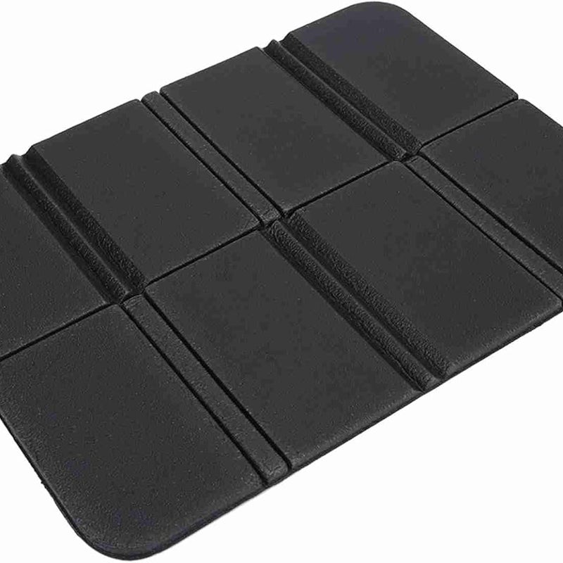 Czarne krzesło piknikowe 38x27 cm – przenośne na kemping/wędrówki