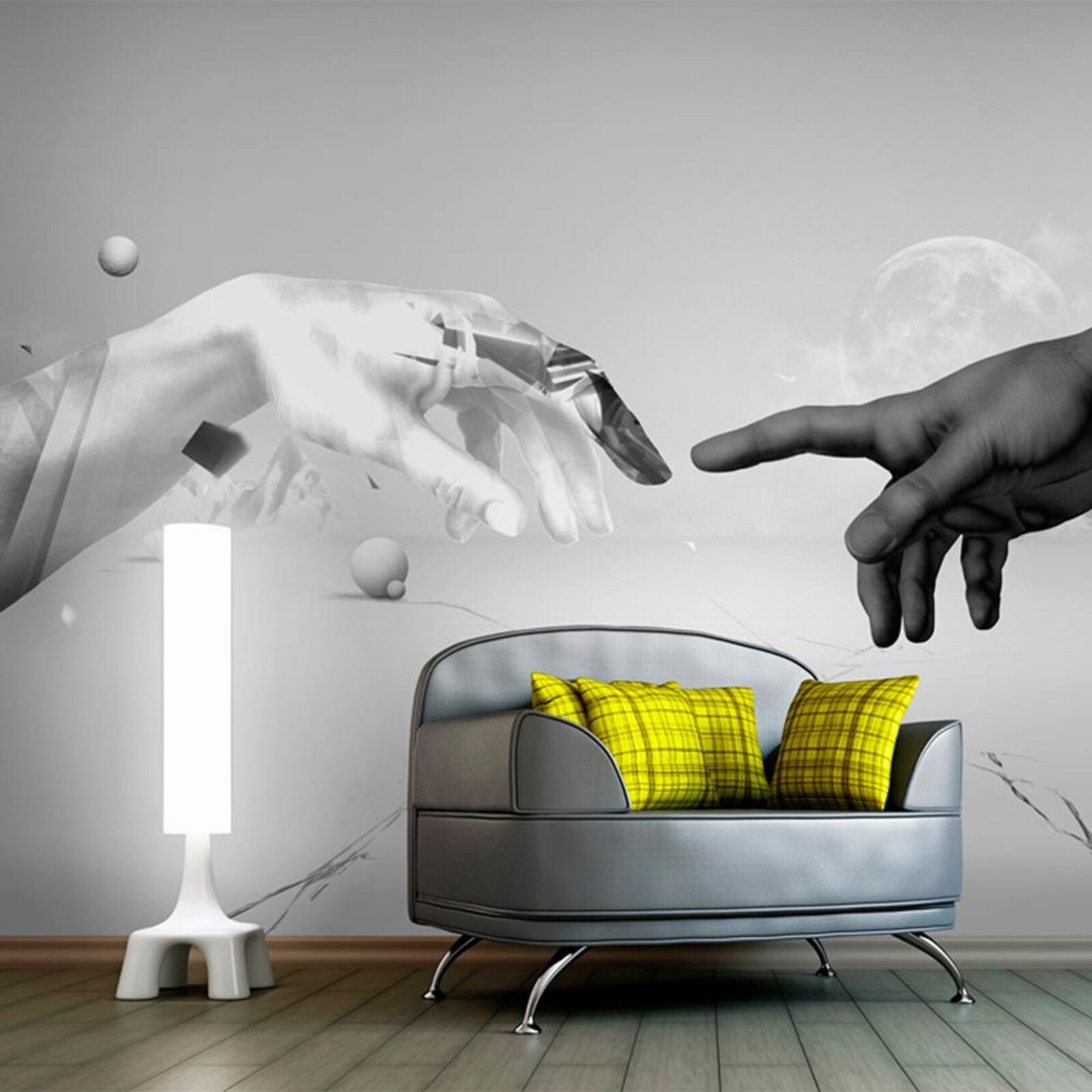 Papier peint touche intergalactique - 250 x 193 cm | Leroy Merlin