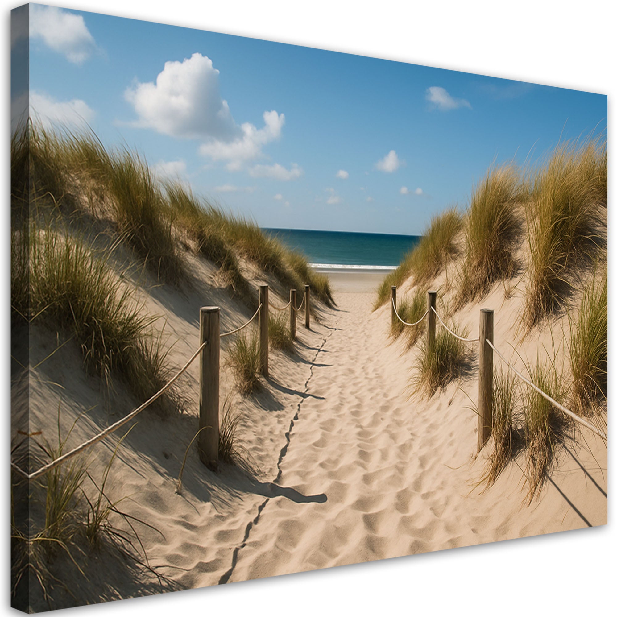 Obraz do salonu sypialni kuchni, Ścieżka na plażę Shabby Chic 90x60