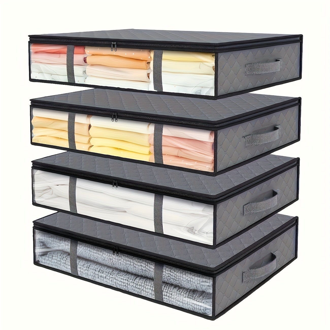 Tiroir Suspendu Sous Bureau En Métal - Panier De Rangement 38x25x12 Cm, Fixation Facile