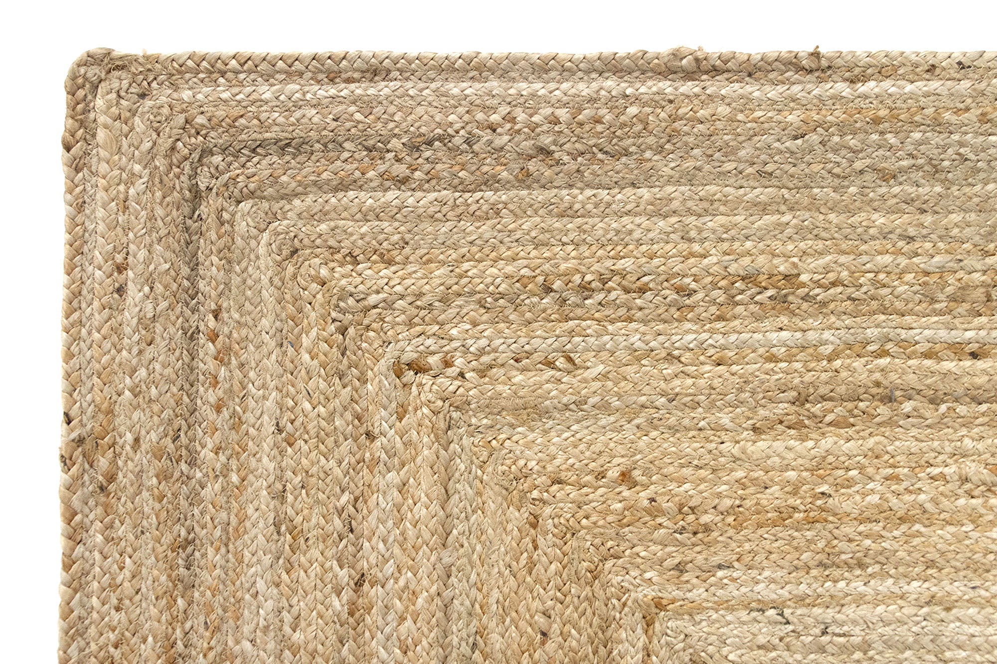 Hamid - ALHAMBRA NATURAL 400x300 - Alfombra grande de yute, extra grande, para sala de estar, comedor, dormitorio - 7