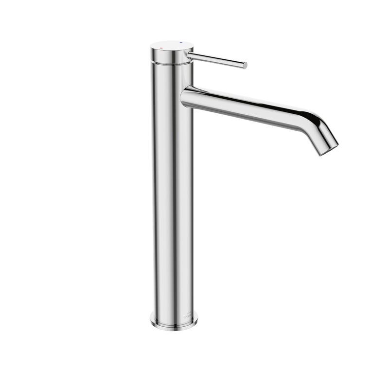 Bateria umywalkowa wysoka Invena Kawala CHROM