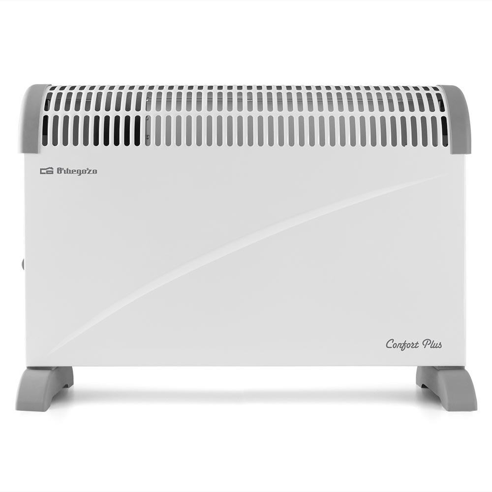 Convector Orbegozo CV 4000 A, 3 niveles de potencia, termostato regulable, 2000 W - 2