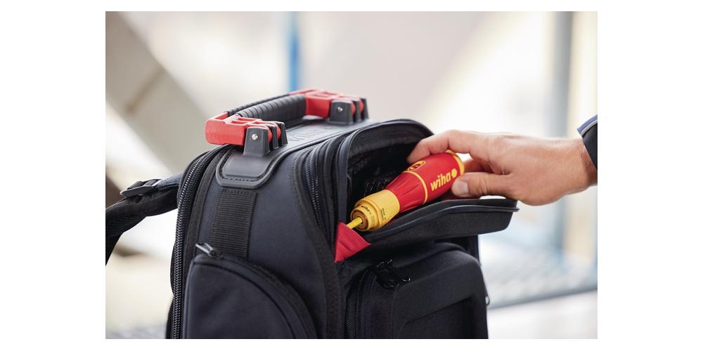 Wiha Mochila de Ferramentas para Eletricistas - Conjunto de 28 Peças - 605124 - 385 x 260 x 530 mm 28-piece - 5