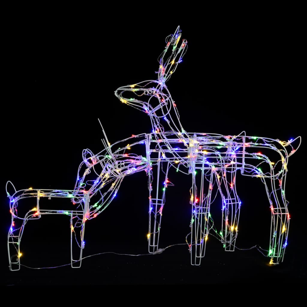 Luzes de renas de Natal 229 LEDs 3 peças - COMFORTXL - 3
