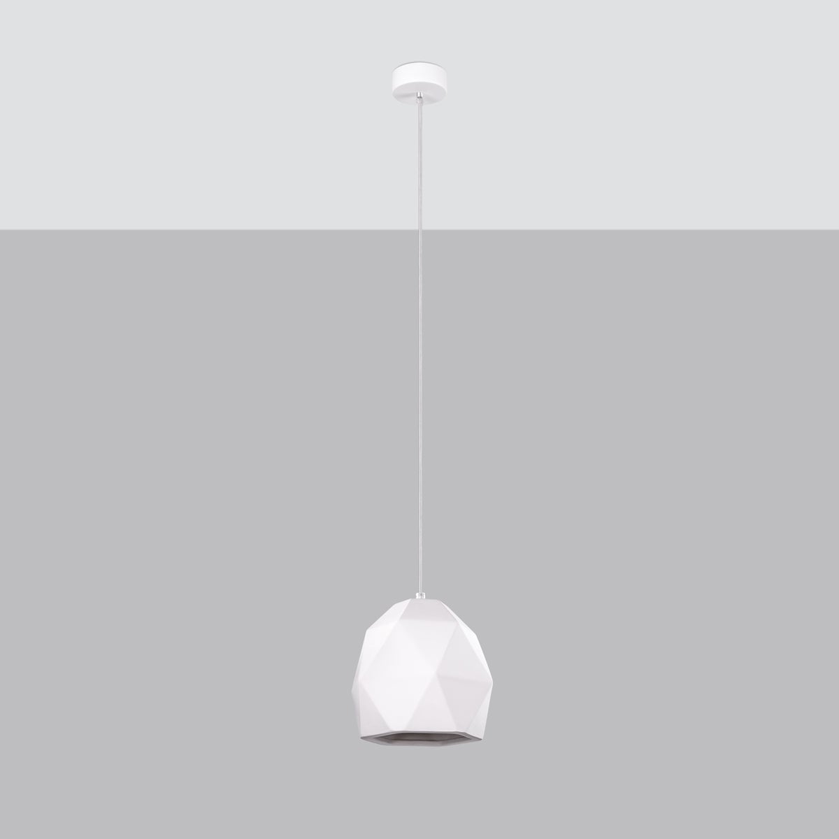 Lampa wisząca ceramiczna MINTX LED 4000K - 20x20x125cm Sollux