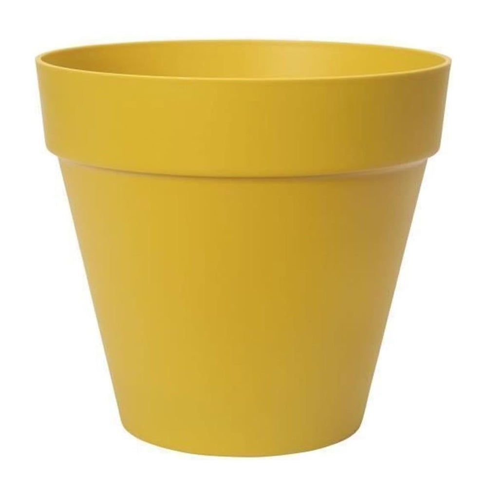 Doniczka okrągła Loft Urban, 20 cm, kolor ochry