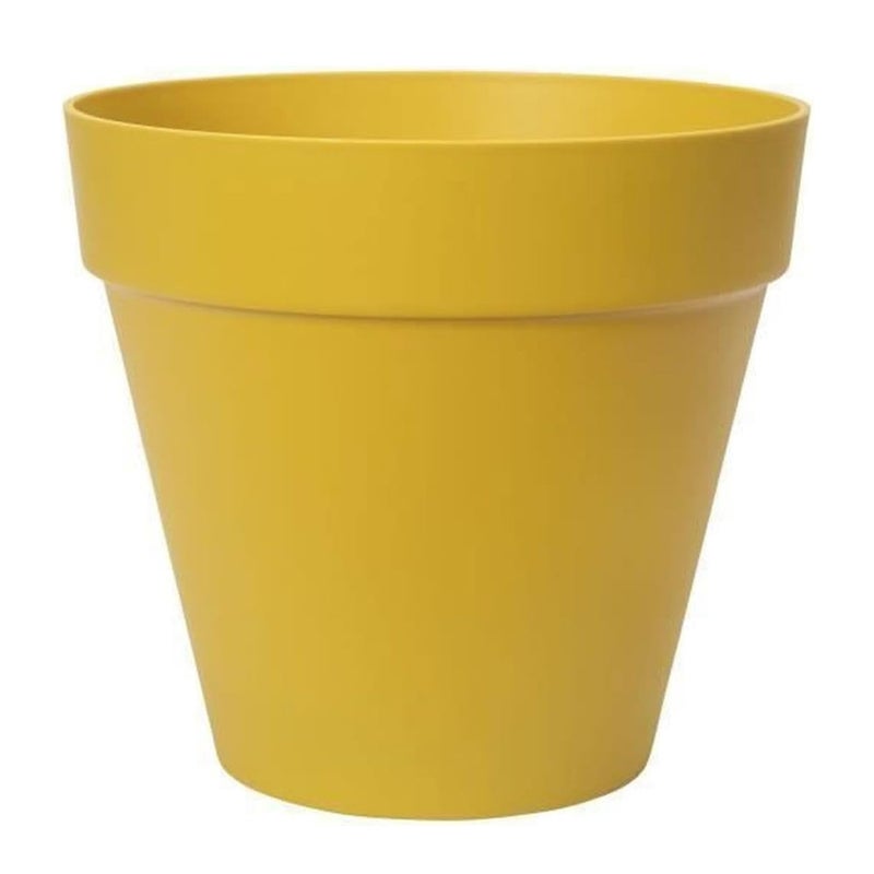 Doniczka okrągła Loft Urban, 20 cm, kolor ochry