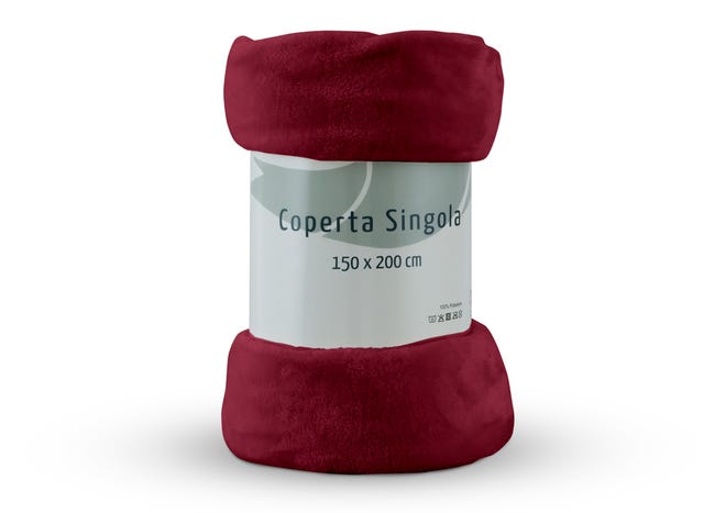 Evelyn Living - Coperta in finta pelliccia di visone, morbida, calda, pile, per letto matrimoniale, King, divano letto, Red, King Evelyn Living - Coperta in finta pelliccia di visone, morbida, calda, pile, per letto matrimoniale, King, divano letto, Red, King