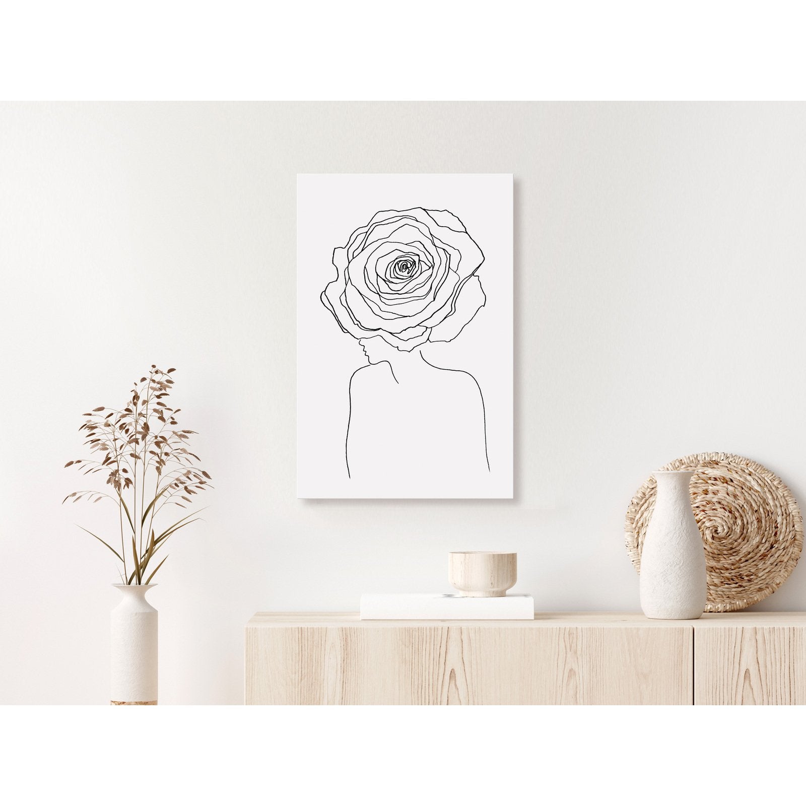 Tableau Look Away Vertical - 80 x 120 cm - 2
