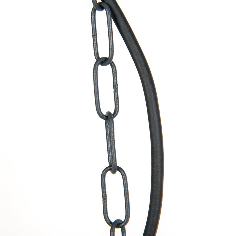 Suspension kansas - 1 lumière - H 900 mm - Gris foncé - Rustique - Éclairage extérieur - 7