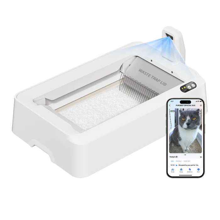 Petkit  Purobot Crystal Duo With Camera , Leroy Merlin