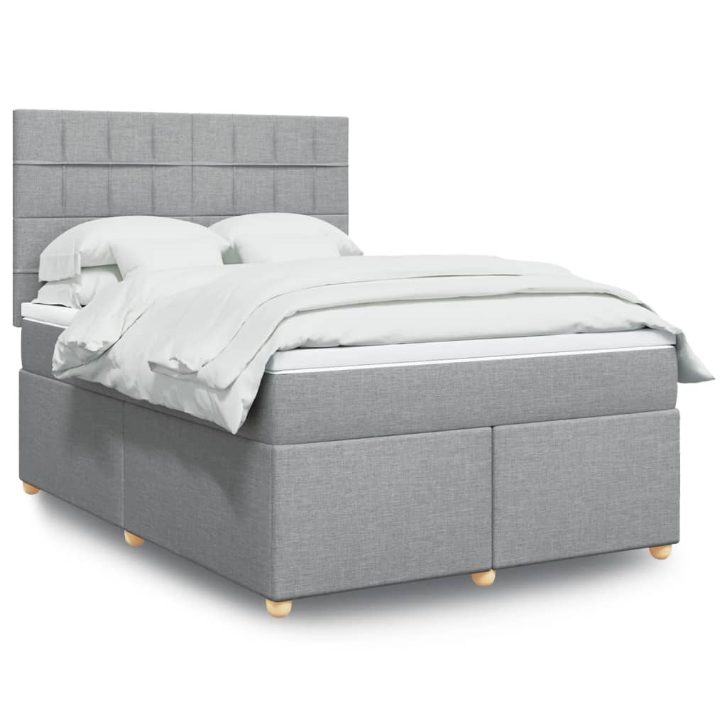 Rete a doghe imbottita 160x200 cm - Tessuto - In kit da assemblare