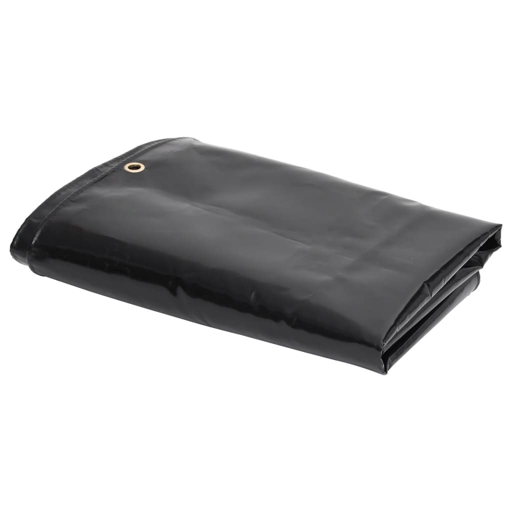Lona protetora 650 g/m2 1,5x20 m preta - COMFORTXL - 2