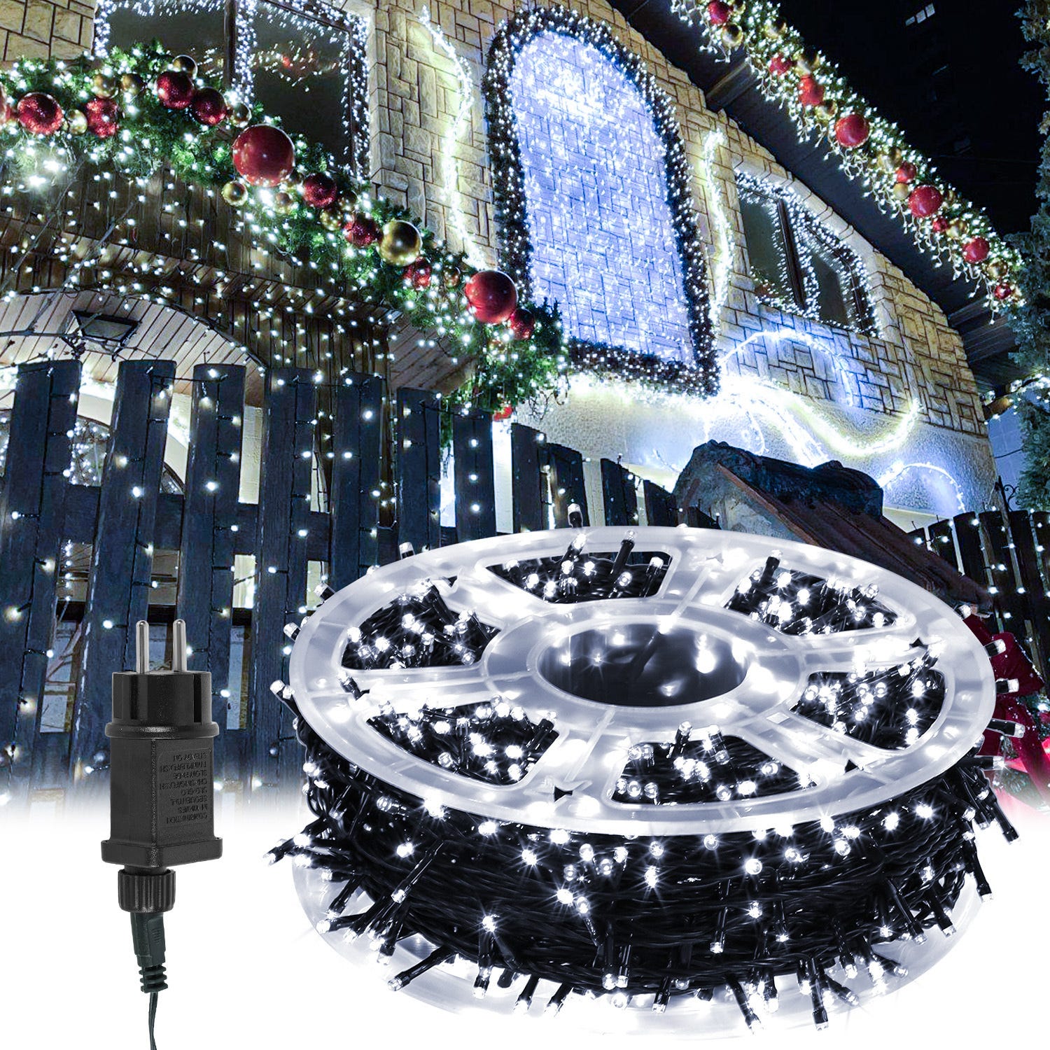 Catene Luminose Solari, Tenda Luminosa 3Mx3M 300 LED Impermeabile Con 8 Modalità e Telecomando per Matrimoni, Feste, Giardino, Natale, Decorazioni Esterne Catene Luminose Solari, Tenda Luminosa 3Mx3M 300 LED Impermeabile Con 8 Modalità e Telecomando per Matrimoni, Feste, Giardino, Natale, Decorazioni Esterne