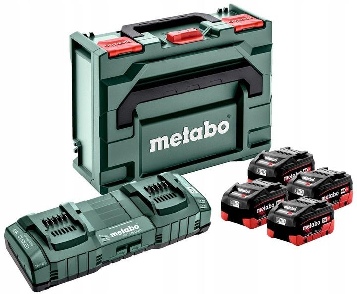 Pack énergie 18V LIHD (4x8,0 AH) avec chargeur ASC 145 DUO dans metabox - METABO 685135000 - 6