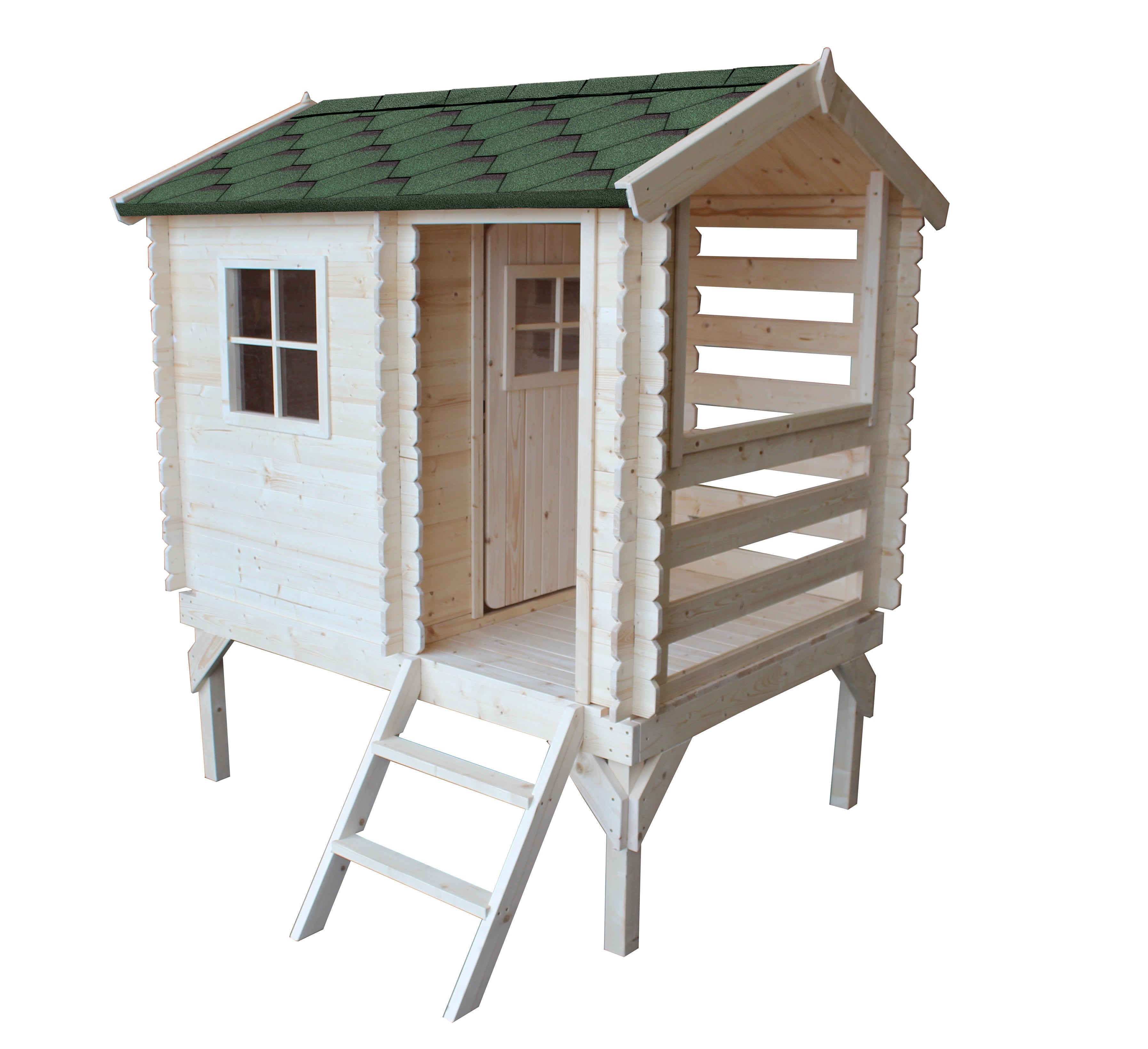 Bardeaux bitumineux Hexagonal Rock H-GREEN, couleur vert - bitume toiture - 7