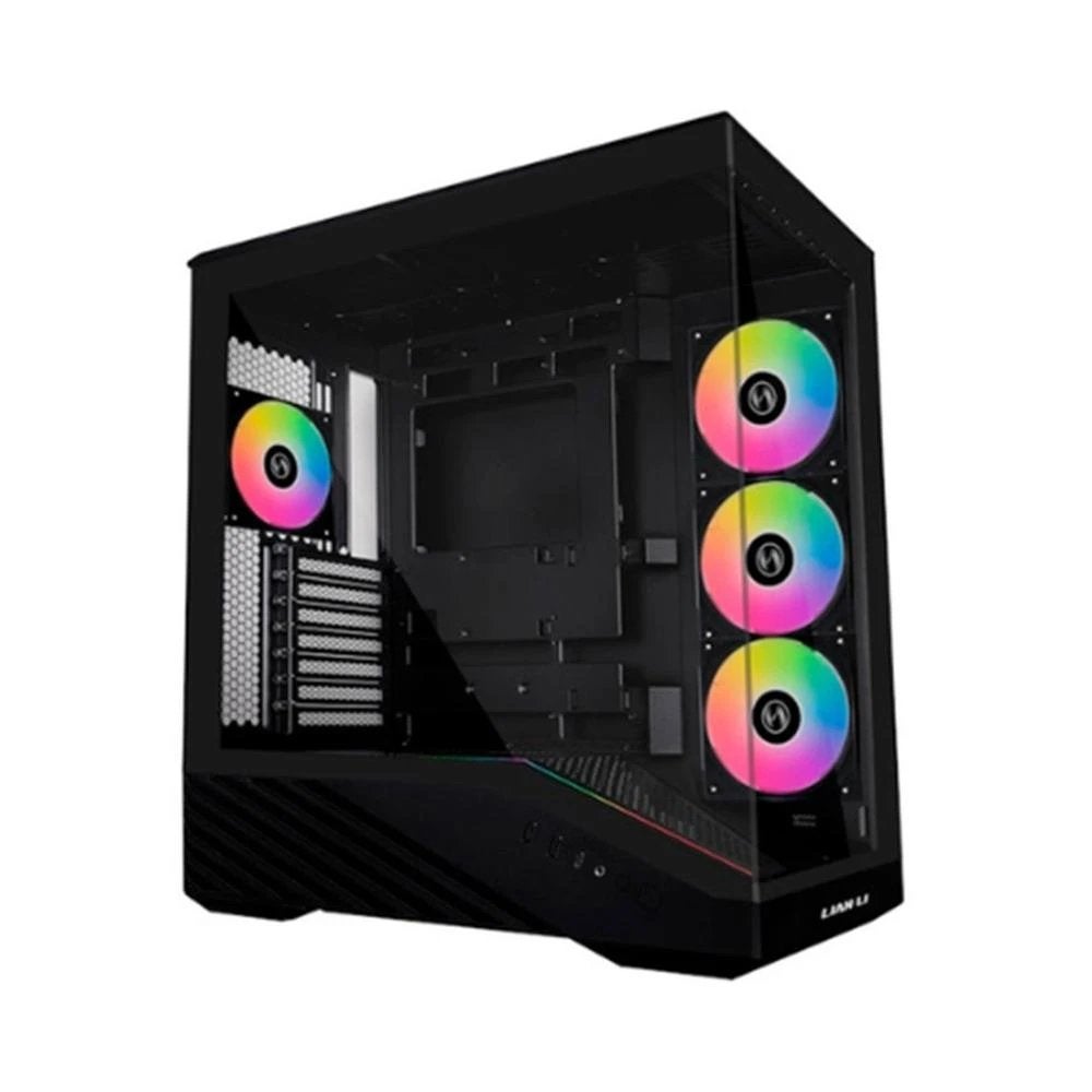 Lian Li Boîtier PC Vector V100, Midi-Tower, ATX, RGB, Verre Trempé ...