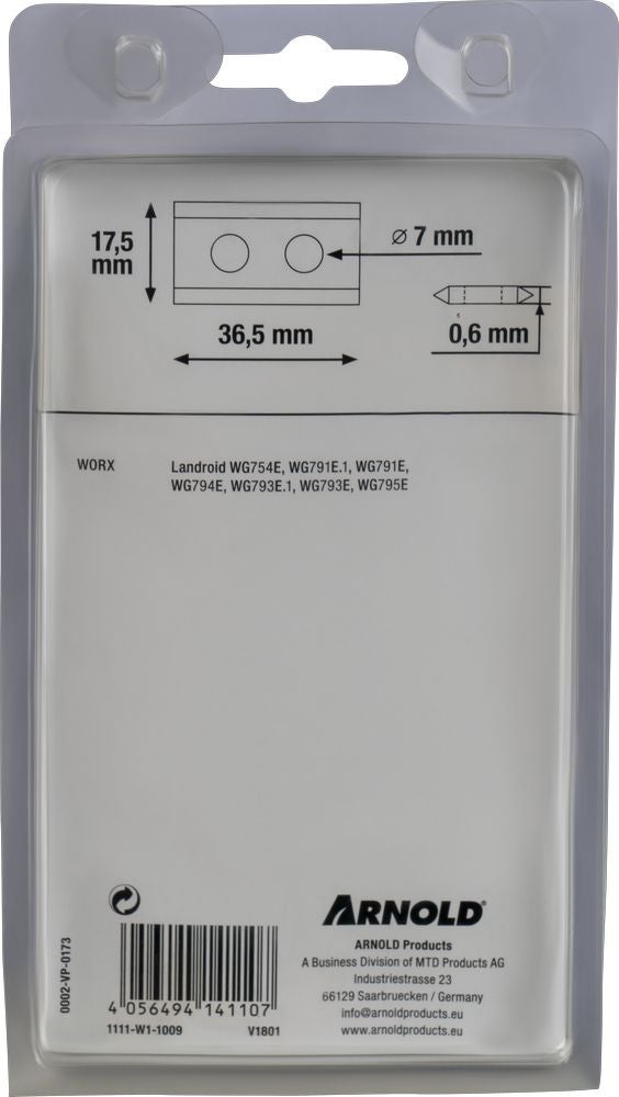 9 Lames Pour Robo Worx - 2