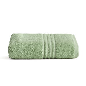 Lot 2 Serviettes Bain XXL 100x150 Cm Coton 100% - Serviettes Absorbantes Légères Séchage Rapide Vert Olive MALLONI HOME