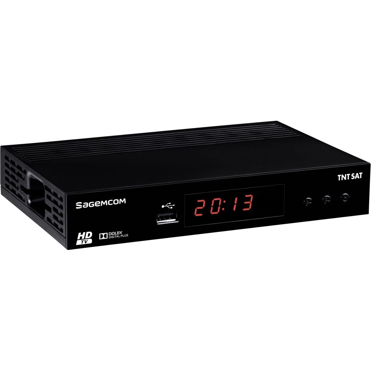 SAGEMCOM Récepteur TV Satellite HD + Carte d'accès TNTSAT V6 Astra 19.2E - 2