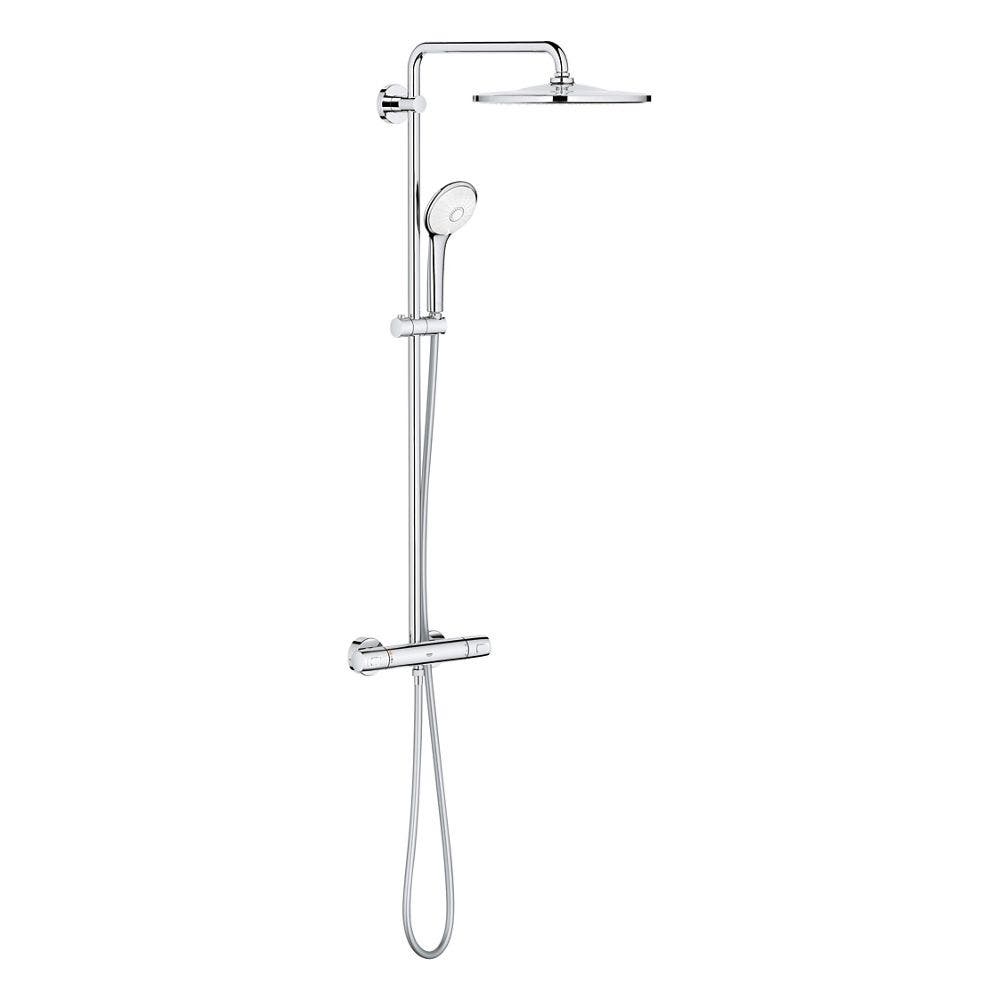 Grohe - Colonne de douche thermostatique chromé EUPHORIA 310 avec mitigeur - 26384002 - 2