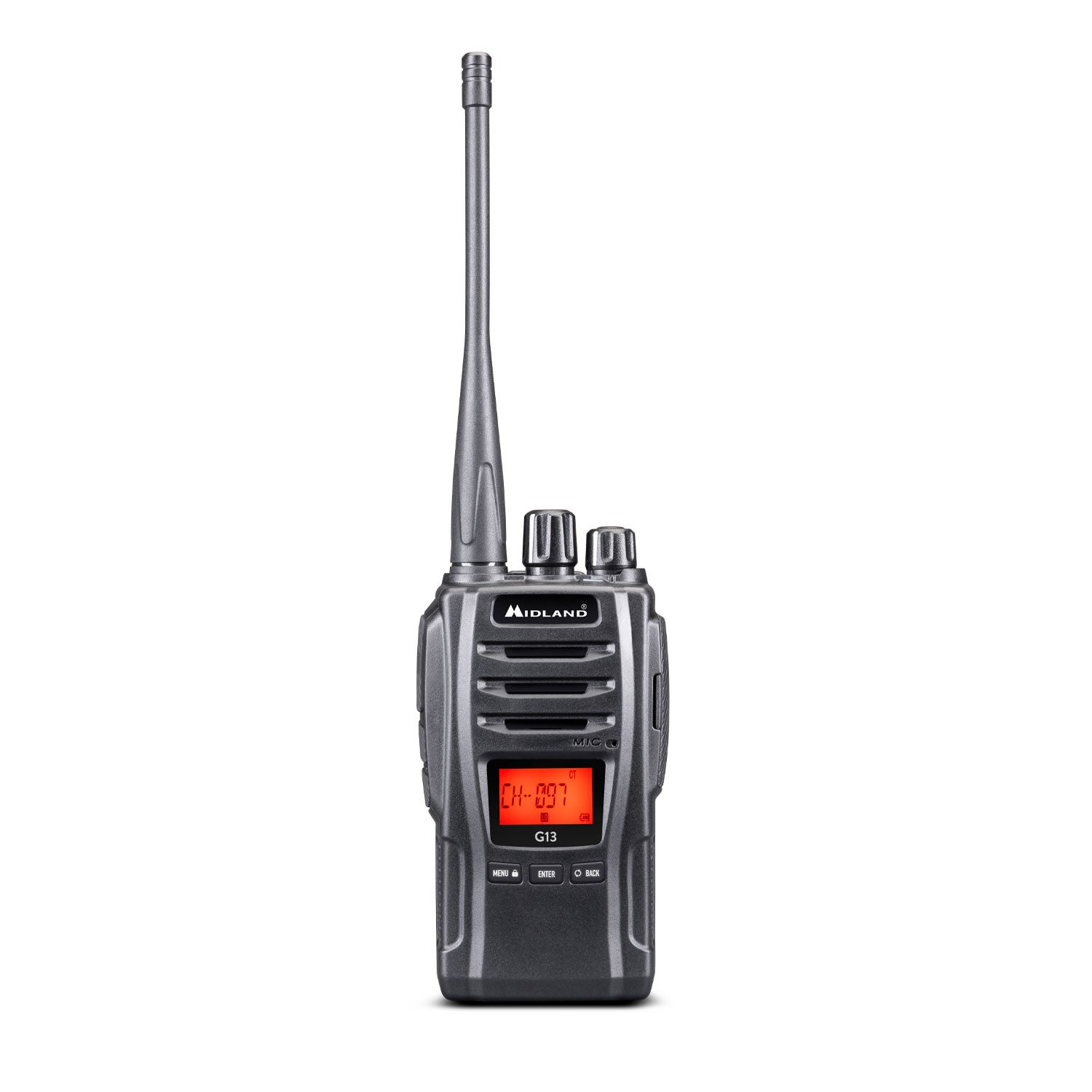 Midland - Walkie Talkie G18 PRO, UKCA Certified Walkie Talkies, 99 PMR446 Channels, UK Plug