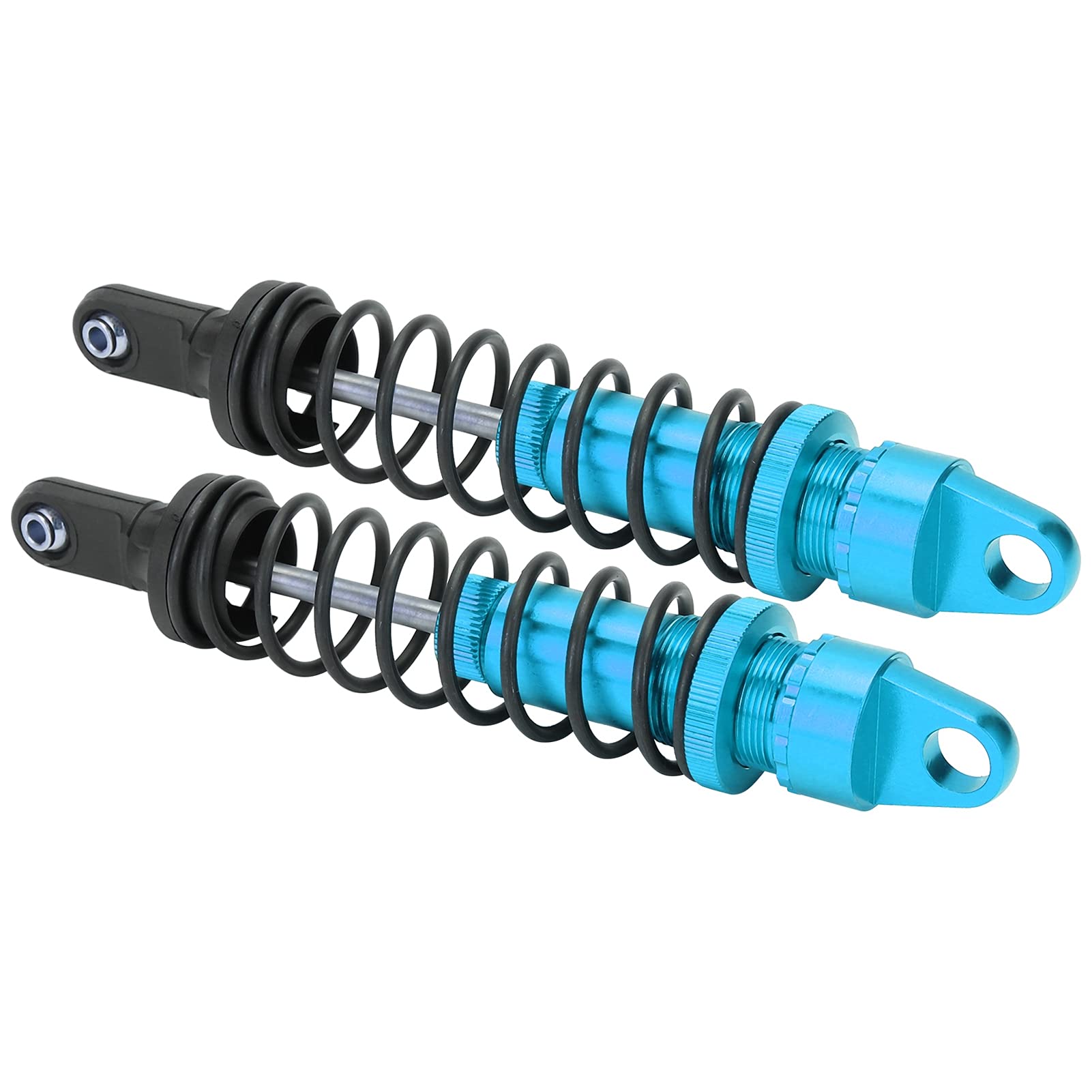 Lot De 2 Amortisseurs RC Aluminium 173 Mm – Pour HSP 94050 1/5, Tout-terrain, Argenté
