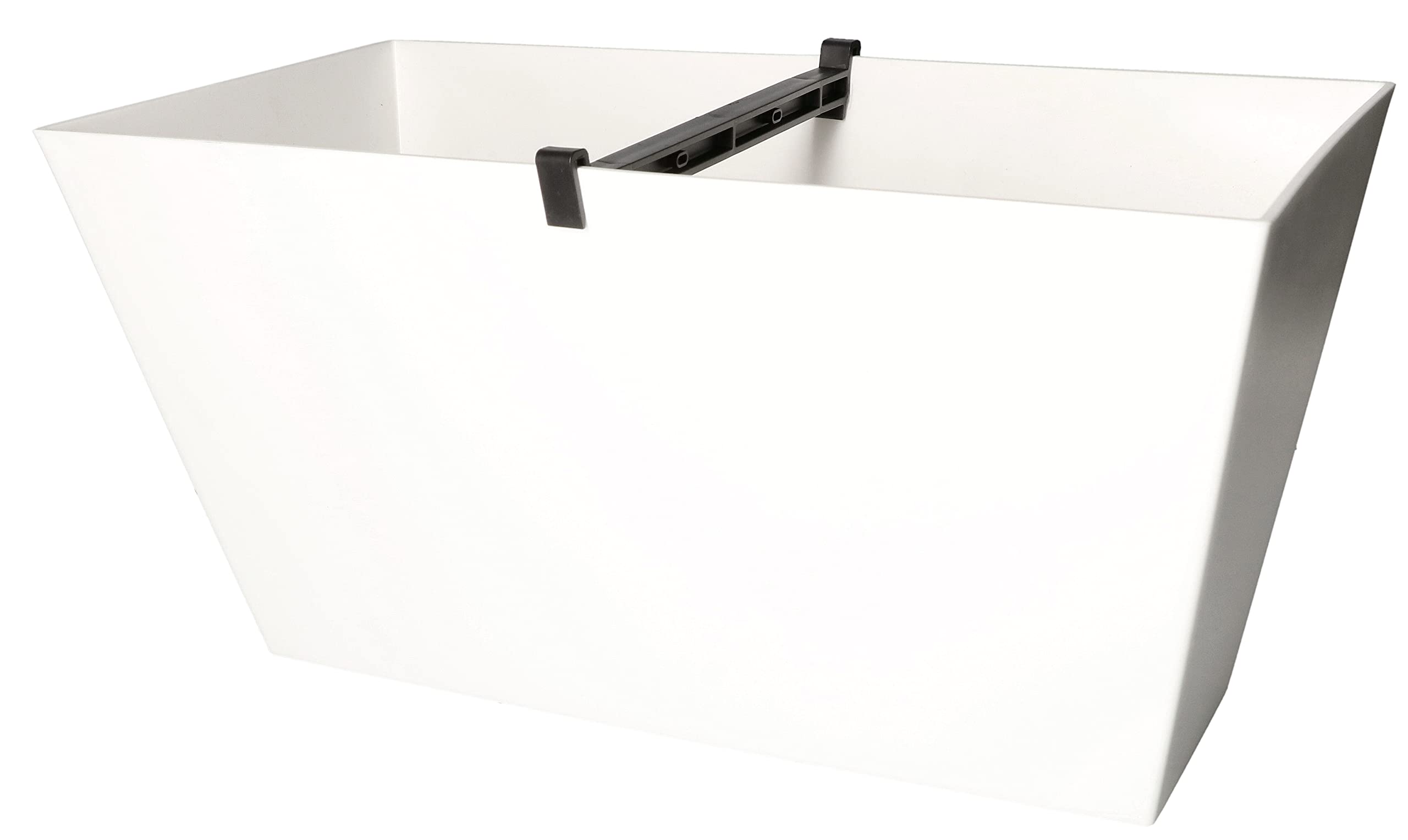 Doniczka donica skrzynka 400x216x200 mm biała - KOTARBAU