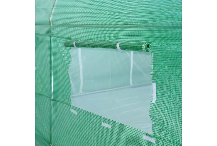 Tunel foliowy 2,5x4 m wzmocniony zielony - 3