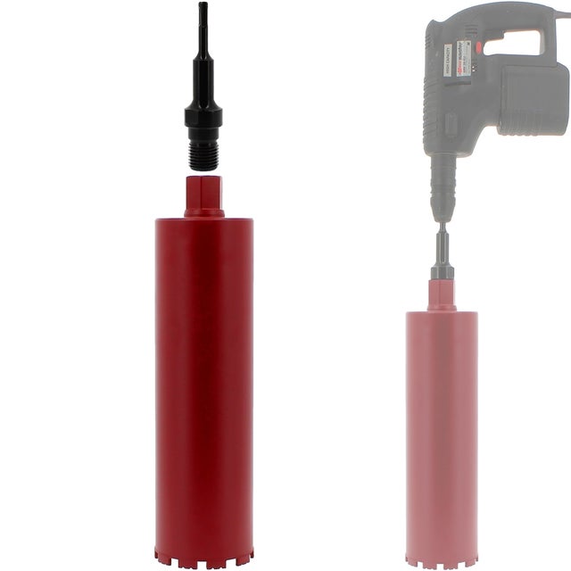 Couronnes Diamantées Pour Carotteuse Béton - Romanet Diamant