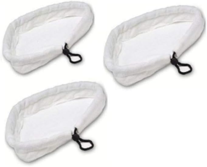Zestaw 3 ściereczek z mikrofibry do mopa parowego H2O