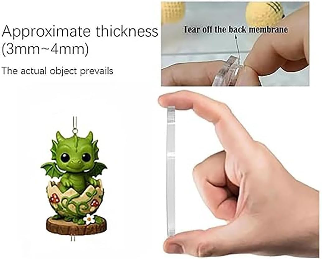 24-dniowy kalendarz adwentowy * Smok w lesie 2025, Kalendarz adwentowy smoka, 24-dniowy kalendarz adwentowy na święta Bożego Narodzenia - 4