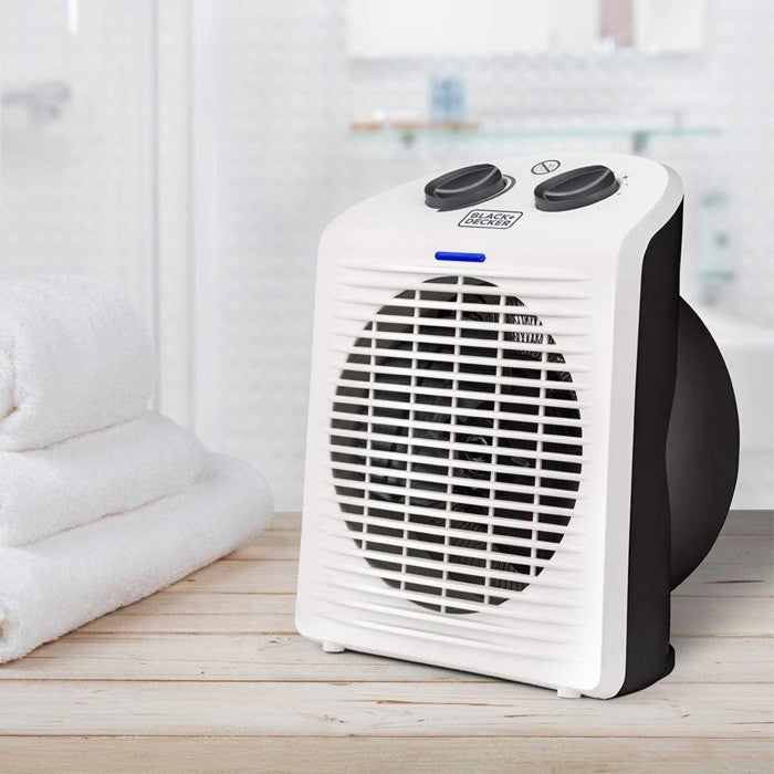 Black & Decker BXSH2000E appareil de chauffage Intérieure Noir, Blanc 2000 W Chauffage de ventilateur électrique - 2