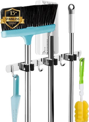 Appendiabiti A Parete Con 3 Ganci - Acciaio Inox 304, Forte Carico, Per Bagno/Cucina/Camera