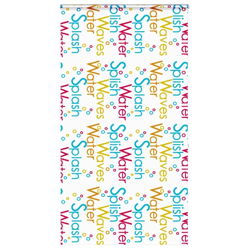 Roleta prysznicowa z kasetą 130x240 cm Szerokość tkaniny 126 cm vidaXL