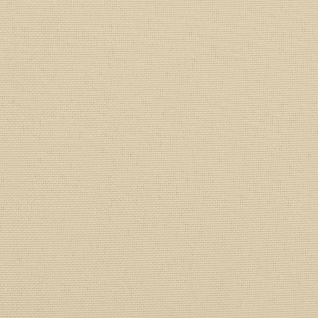 Coussins de palette lot de 2 beige tissu oxford vidaXL - 9