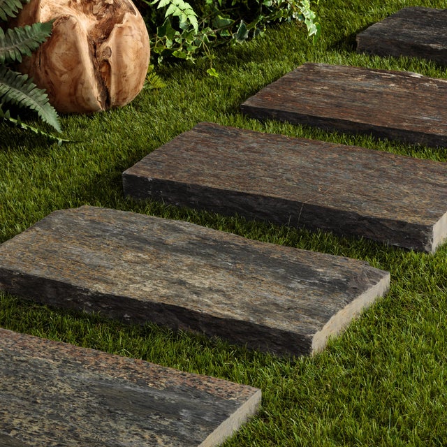 Pas japonais Rectangle Schiste 60x30x3-7 cm (à l'unité) - RO'MA NATURE