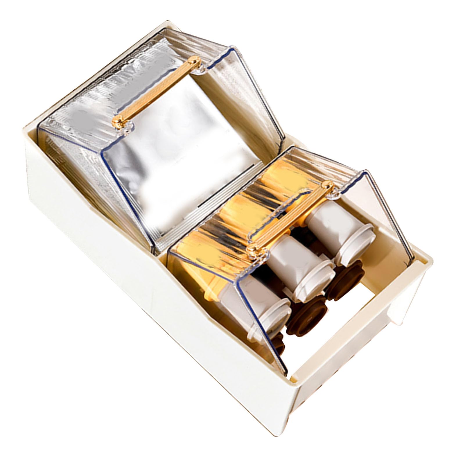Organizer per bustine di tè, portabustine di tè in legno, cassetta