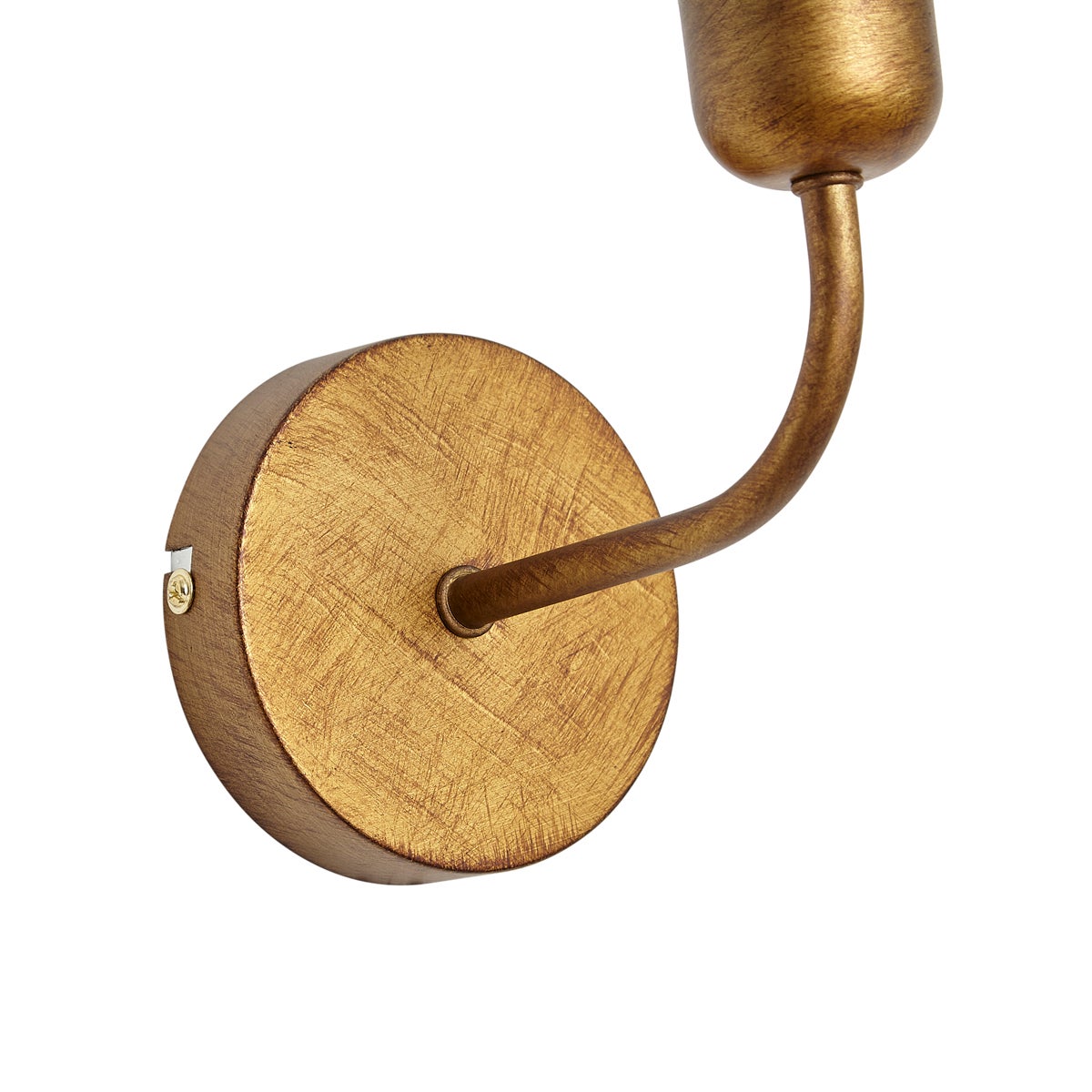 Qazqa moderne applique murale - Matt - doré/laiton, rond, max. 60w, e27, 15.5cm, idéal pour la salle à manger, la cuisine, la - 3