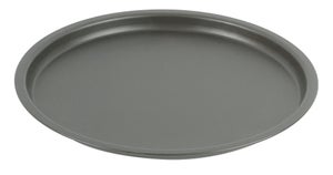 2 Teglie Per Pizza Antiaderenti Da 35 Cm | Forate In Acciaio Al Carbonio Per Forno E Friggitrice Ad Aria, Con Manici, Crosta Croccante