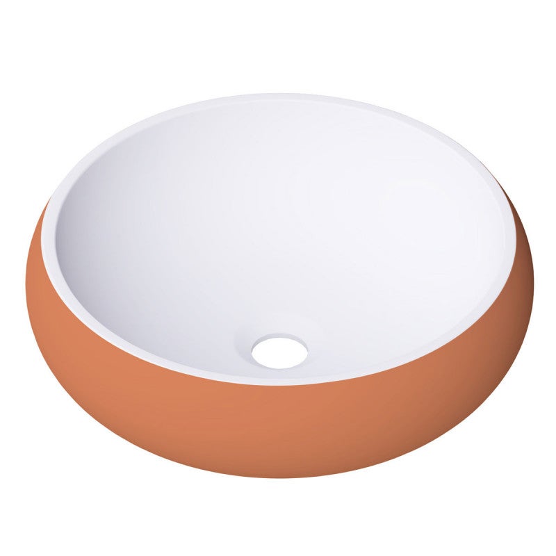 Sanycces - Lavabo Rondo 40Cm Sur Comptoir Sanycoat Ral/Ncs | Leroy Merlin
