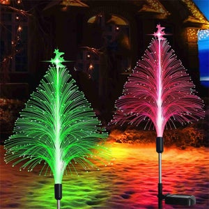 Juego De 6 Luces Solares Acrílicas Para Exteriores, Decoraciones De Jardín Alimentadas Por Energía Solar, Luces