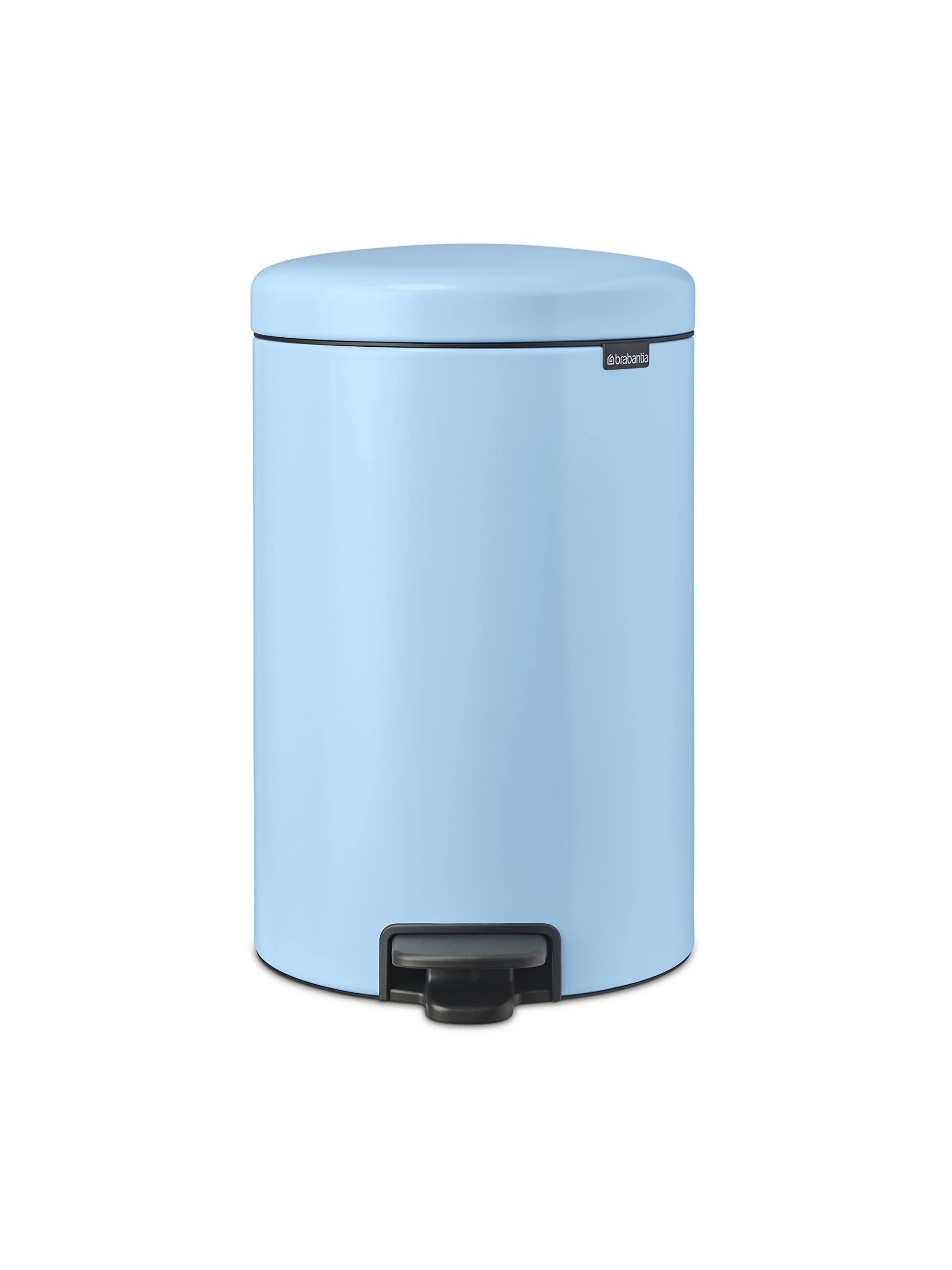 STOBAZA Pattumiera A Forma Di Fungo Con Coperchio A Pedale – Mini Cestino Per Bagno, Scrivania E Ufficio - 3