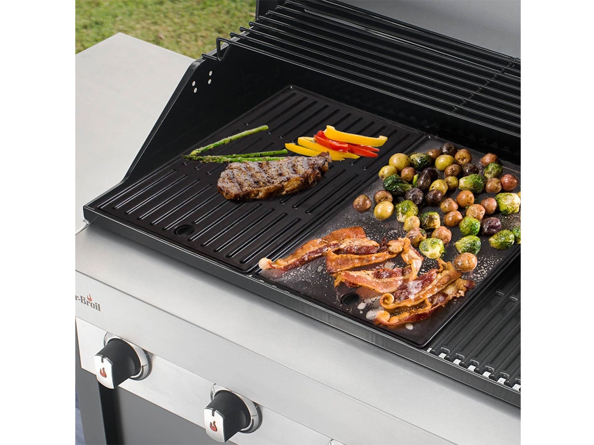 Griglia in ghisa 43,5 x 20,8 cm per barbecue Char-Broil a 3 fuochi - 2