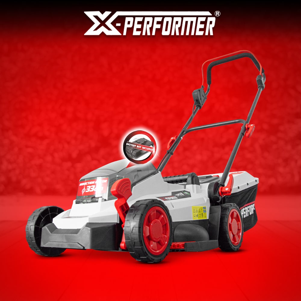 Tondeuse à gazon portative sur batterie - X-Performer XPTDE3320LI - 20V MAX - 30L - sans batterie ni chargeur - 4